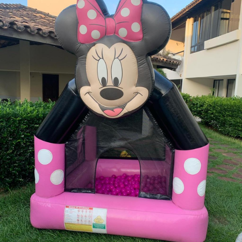 Minnie Inflável - Piscina de Bolinhas